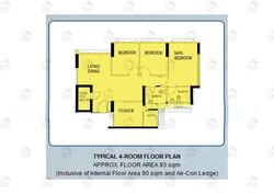 Blk 107A Eastbrook @ Canberra (Sembawang), HDB 4 Rooms #588851291
